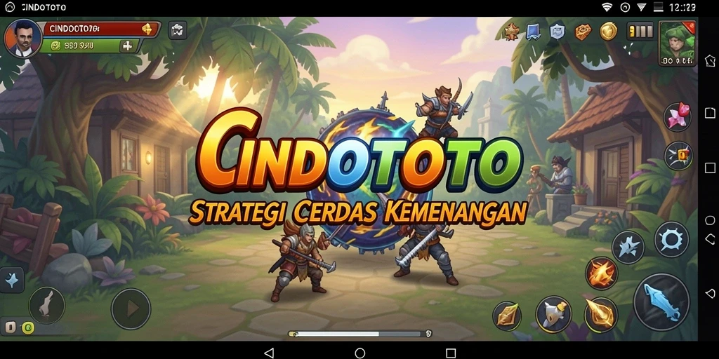 Tampilan gameplay CINDOTOTO yang menarik dan penuh strategi.