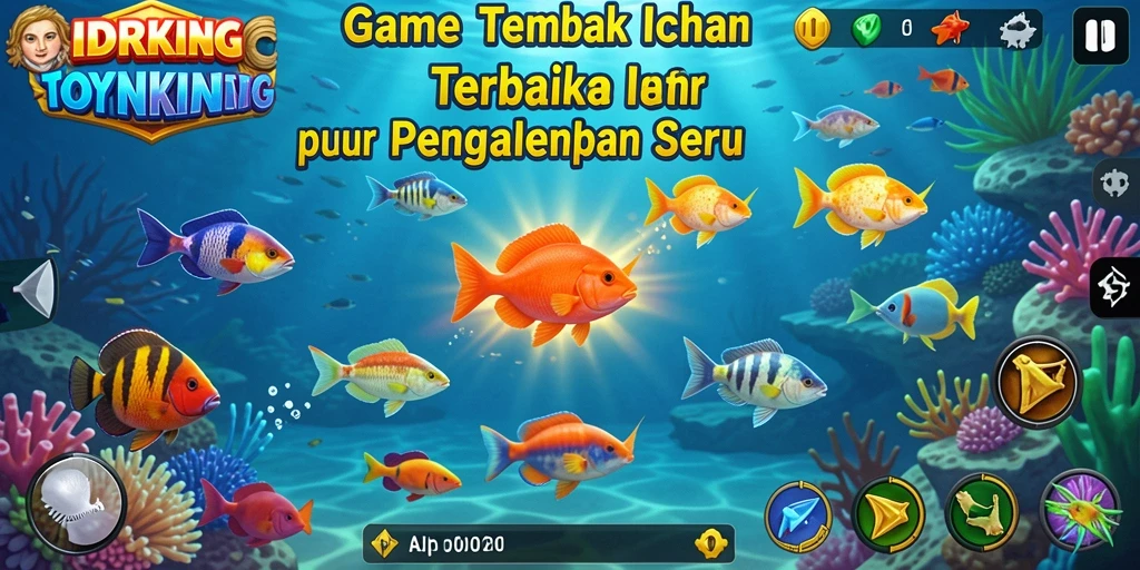 Gameplay seru menembak ikan di IDRKING.