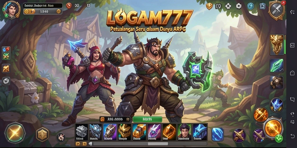 Gameplay LOGAM777 yang menarik dalam dunia ARPG yang luas.