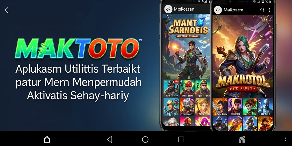 Tangkapan layar utama MAKTOTO menampilkan fitur pengingat yang menarik.