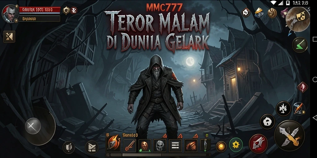 Gameplay menegangkan di MC777 dengan suasana Horror yang mencekam.