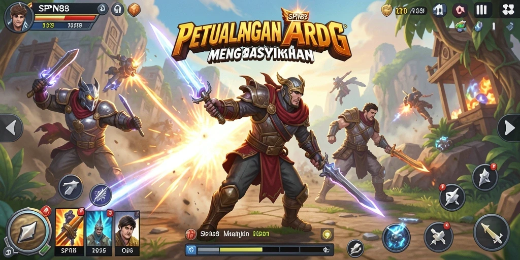 Tampilan gameplay SPN88 yang menegangkan dan penuh aksi.