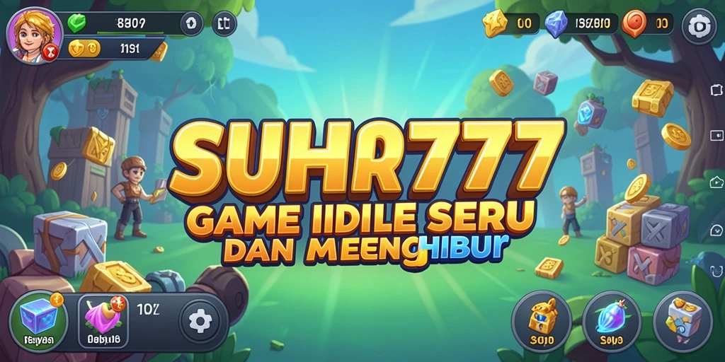 Tangkapan layar gameplay SUHU777 dengan aktivitas Idle yang menarik.